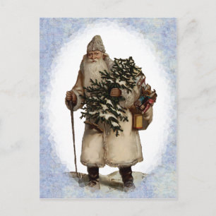 Cartes Pour Fêtes Annuelles Vintage Father Christmas Postcard