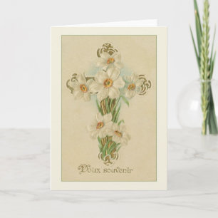 Cartes Pour Fêtes Annuelles Vintage French Easter Greeting Card