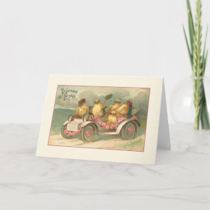 Cartes Pour Fêtes Annuelles Vintage French Joyeuses Pâques Easter Card