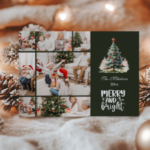 Cartes Pour Fêtes Annuelles Vintage Noël 7 Photos Célébration de famille