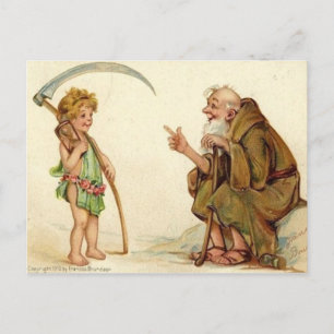 Cartes Pour Fêtes Annuelles Vintage : Nouvel An -