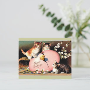Cartes Pour Fêtes Annuelles Vintage - Salutations de Pâques