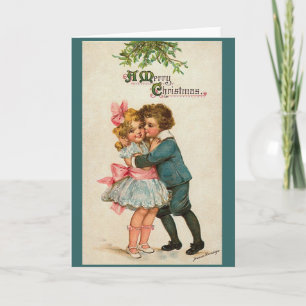 Cartes Pour Fêtes Annuelles Vintage un joyeux Noël
