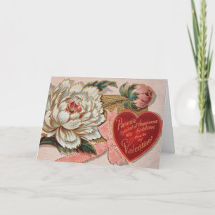 Cartes Pour Fêtes Annuelles Vintage Valentine custom greeting