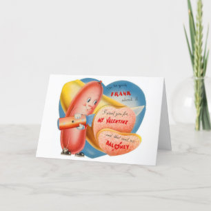 Cartes Pour Fêtes Annuelles Vintage Valentine - To be Frank,