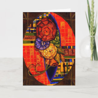 Cartes Pour Fêtes Annuelles Violette africaine