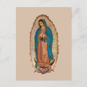 Cartes Pour Fêtes Annuelles Virgen de Guadalupe