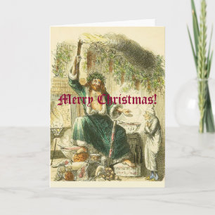 Cartes Pour Fêtes Annuelles Visiteur de Scrooge