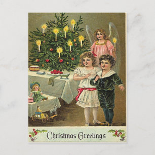 Cartes Pour Fêtes Annuelles Voeux angéliques