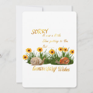 Cartes Pour Fêtes Annuelles Vœux d'anniversaire tardifs