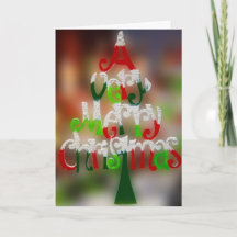 Voeux d'arbre de Noël