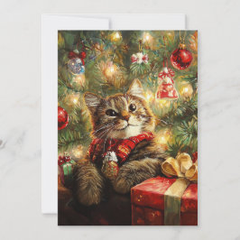 Cartes Pour Fêtes Annuelles Vœux de Noël