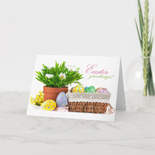 Cartes Pour Fêtes Annuelles Vœux de Pâques