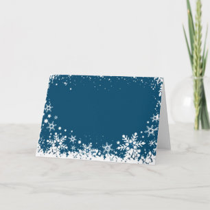 CARTES POUR FÊTES ANNUELLES VOEUX D'HIVER