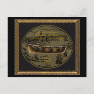 Cartes Pour Fêtes Annuelles Voilier colonial américain Sir Edward Hawke