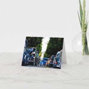 Cartes Pour Fêtes Annuelles Voiture classique fête des pères