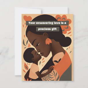 Cartes Pour Fêtes Annuelles Votre amour indéfectible est un cadeau précieux