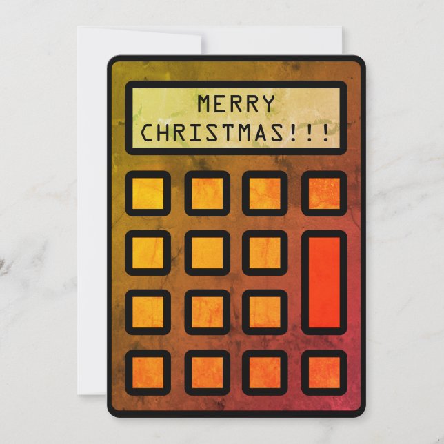 Cartes Pour Fêtes Annuelles Votre Comptable Vous Souhaite... Joyeux Noël ! ! ! (Devant)