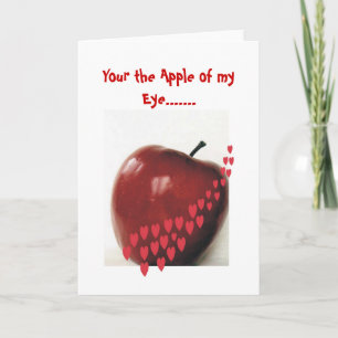 Cartes Pour Fêtes Annuelles votre la prunelle de mon oeil