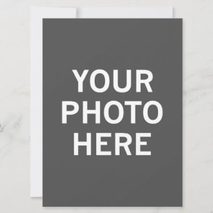 Cartes Pour Fêtes Annuelles Votre photo ici