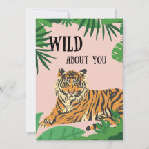 Vous aimez follement la Saint-Valentin jungle Tigr