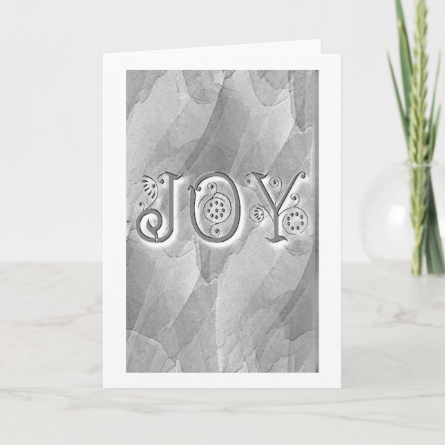 CARTES POUR FÊTES ANNUELLES "VOUS" APPORTEZ "JOIE" OÙ QUE VOUS ALLIEZ (Devant)