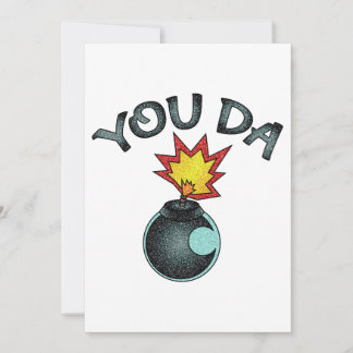 Cartes Pour Fêtes Annuelles Vous Avez Bombe De Parties scintillant