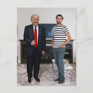 Cartes Pour Fêtes Annuelles Vous avez rencontré le président Donald Trump   Aj