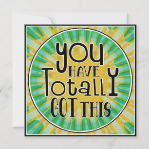 Cartes Pour Fêtes Annuelles Vous Avez Totalement Eu Cette Affirmation Positive