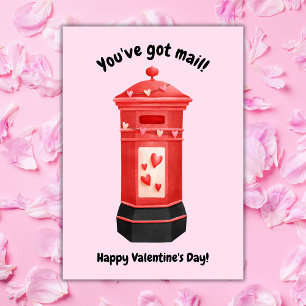 Cartes Pour Fêtes Annuelles Vous avez un message de la Saint-Valentin en class