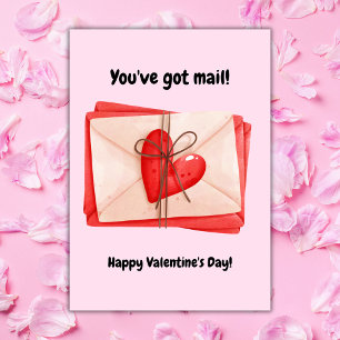Cartes Pour Fêtes Annuelles Vous avez un message de la Saint-Valentin en class