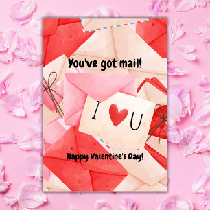 Cartes Pour Fêtes Annuelles Vous avez un message de la Saint-Valentin en class