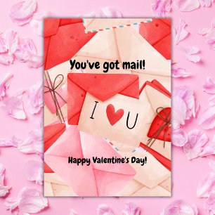 Cartes Pour Fêtes Annuelles Vous avez un message de la Saint-Valentin en class