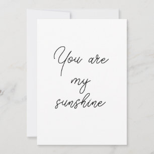Cartes Pour Fêtes Annuelles Vous êtes ma motivation soleil soleil brillant de 