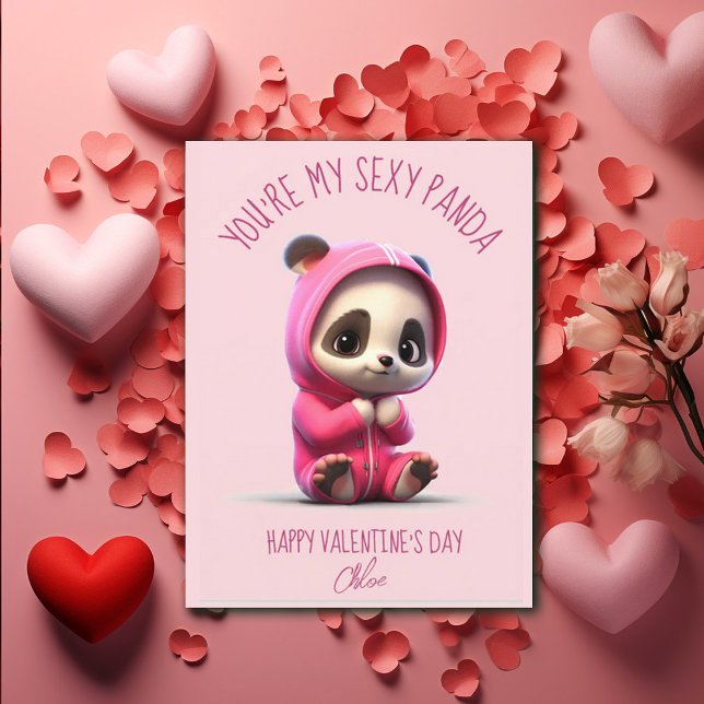 Cartes Pour Fêtes Annuelles Vous êtes My Sexy Panda - Saint Valentin (Créateur téléchargé)