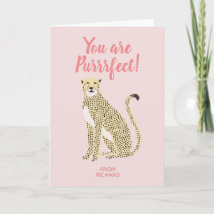 Cartes Pour Fêtes Annuelles Vous êtes Purrfect !