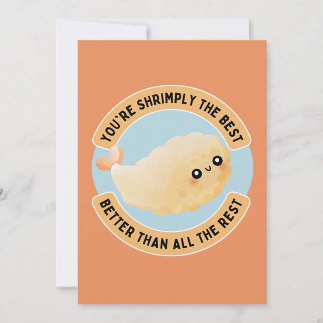 CARTES POUR FÊTES ANNUELLES VOUS ÊTES SIMPLEMENT LE MEILLEUR, MEILLEUR QUE TOU (Devant)