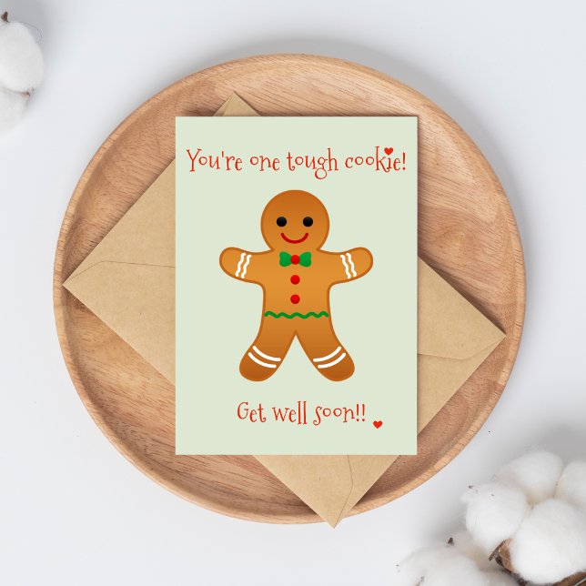 Cartes Pour Fêtes Annuelles Vous êtes un Cookie dur - Bonne Noël (Créateur téléchargé)