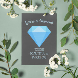 Cartes Pour Fêtes Annuelles Vous êtes un Encouragement Diamond Obtenez une car