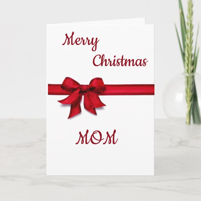 CARTES POUR FÊTES ANNUELLES * VOUS FAITES CHAQUE "MAMAN" SPÉCIALE* À NOËL (Devant)
