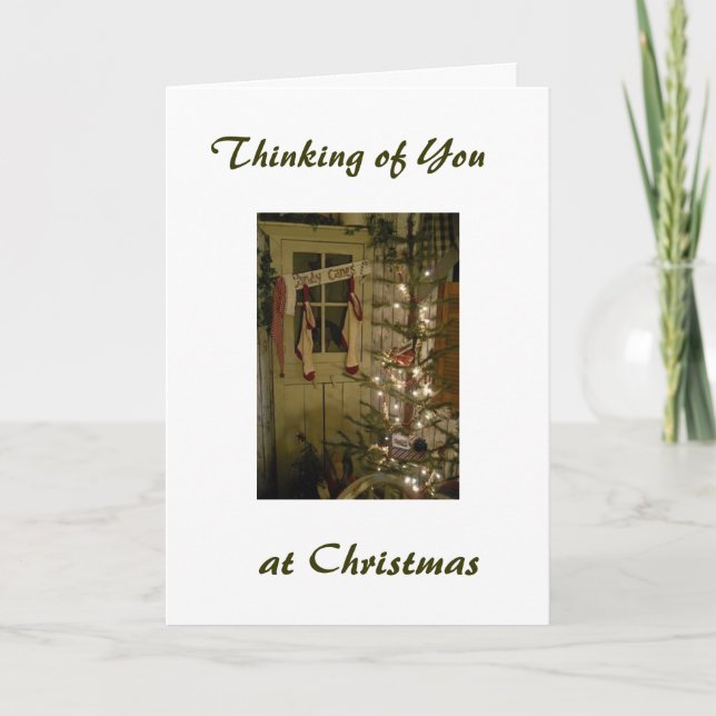 CARTES POUR FÊTES ANNUELLES VOUS MANQUEZ AMIS À NOËL (Devant)