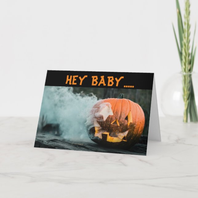 CARTES POUR FÊTES ANNUELLES *VOUS RENCONTREZ SOUS LES FEUILLES* NOTÉES OU BÉBÉ (Devant)