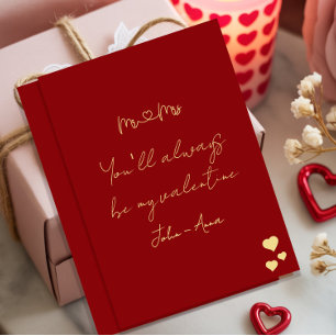 Cartes Pour Fêtes Annuelles Vous serez toujours mon Valentin Monsieur et Madam