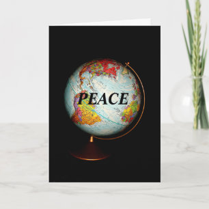 Cartes Pour Fêtes Annuelles Vous souhaitant la paix sur terre ce Noël