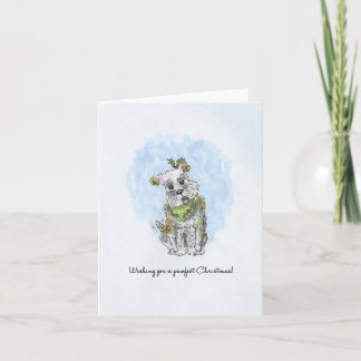 Cartes Pour Fêtes Annuelles vous souhaitant Noël de pawfect !