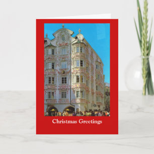 Cartes Pour Fêtes Annuelles Vous souhaitant Noël joyeux, Vienne vintage