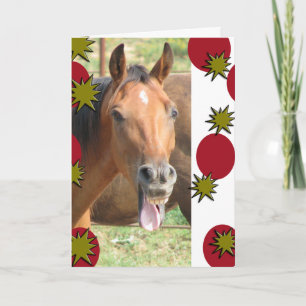 Cartes Pour Fêtes Annuelles Vous souhaitant un bon nombre de rires !