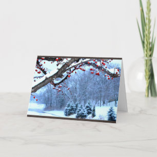 Cartes Pour Fêtes Annuelles Vous souhaitant une belle saison de Noël