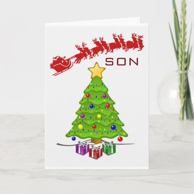CARTES POUR FÊTES ANNUELLES VOUS SOUHAITEZ "FILS" QUE VOS SOUHAITS DEVIENNENT  (Devant)