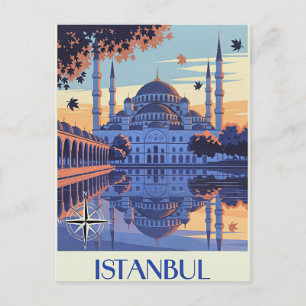 Cartes Pour Fêtes Annuelles Voyage à Istanbul, Turquie